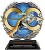 Cross Country Male Colorix-T Acrylic Trophy- 6.25 inch [TACR6-CC-M-Q]