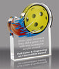 Pickleball Splatters Acrylic Award- 4x5 inch [ASLM-45-PKLBL-Q]