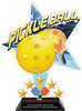 Pickleball Shattered Star Colorix Acrylic Trophy- 10 inch [TACR10-STR-PKL-Q]