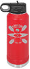 Polar Camel 32 oz. Water Bottle - Red [DWJB2-03]