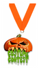Halloween Jack-O-Lantern Costume Contest Acrylic Medal -  3.75 inch [MACR375-HLWN-JAKCOS-Q]