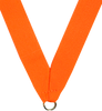 7/8 x 30 in. Neon Orange Neck Ribbon [NKRB-4079]