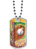 Beisbol Epoxy Dome Dog Tag [DTEP-BS-ESPANOL]
