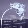 Trout Acrylic Award - 6.5 x 5.125 inch [AFSH-TRT-65-Q]