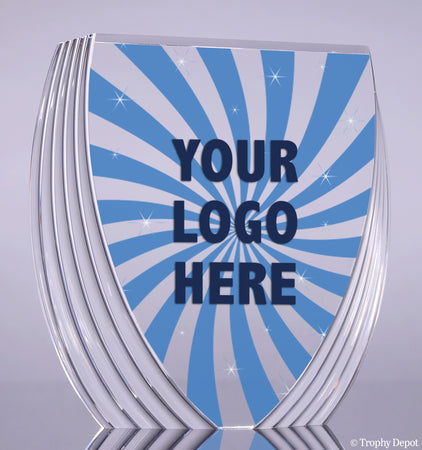 Custom Goblet Acrylic Award - 6x6x1.25 [ATGSNB-FC]