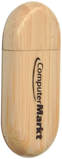 Bamboo Flash Drive with Magnetic Lid [BJMEM001]