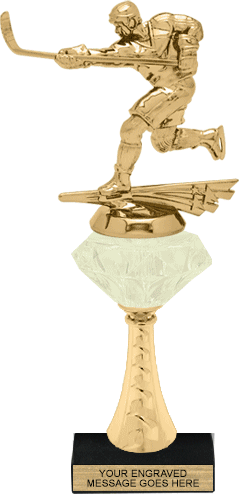 Glow in the Dark Diamond Riser Trophy [TDR10-GLW]