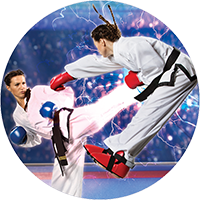 Martial Arts - Female Lightning Insert [TD-4154]