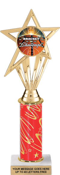 Shooting Star Power Color Insert Trophy w/ Column [Ti10-J30]