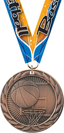 Basketball FE Iron Medal- Bronze [MCFE-BK-B]