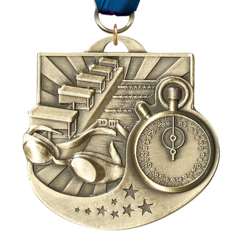 Swimming Star Blast Medal [MSB2-SW]