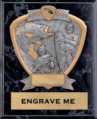 Fishing Sport Legend Shield Plaque [P9RSLS-FSH]