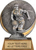 Basketball Round 3D Sport Resin Trophy - Male [RSR5-BKM]