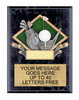 Golf Color Diamond Plaque [P9RCD75-GL]