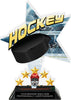Hockey Shattered Star Colorix Acrylic Trophy- 8.5 inch [TACR85-STR-HK-Q]