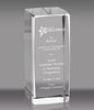 Optical Crystal Block Award - 4.5 inch [CCLBK-4]