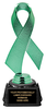 Green Awareness Ribbon Trophy [TAWRB-GRN]