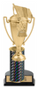 Cup Trophy on Synthetic Horseshoe Base [THS14CF]
