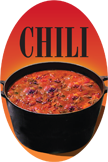 Cooking- Chili Oval Insert [OV-1909]