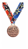 Gymnastics Female 1.75 inch Blade 3D Diecast Medal [MBD1-GF]