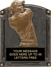 Golf Male Legends of Fame Resin Trophy [RLOF46-GLM]