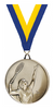 2.5 inch Premium Satin Finish Medal - Tennis Female [MF92-TNF]