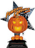 Pumpkin Carving Halloween Shattered Star Colorix Acrylic Trophy- 10 inch [TACR10-STR-HLWN-PMP-Q]