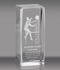 Volleyball Female 3D Laser Sport Crystal [CMSPRT-VBF]