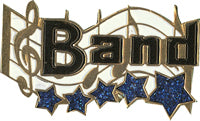 5 Star Music Award Pins- Band [P5STR-BND]