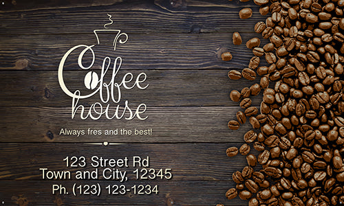 Bistro & CafÃ© Vinyl Banner- Coffee Shop [VB-BTRCO-CFE]