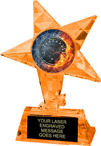 Exclusive Krystal Ice Orange Star  [i3STRO]