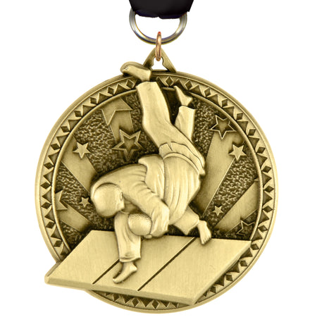 2" Judo Ultra-Impact 3-D Medal [MDTD2-JDO]