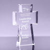 1 inch Thick Acrylic Cross Award - 6 inch [ATCRS16-Q]
