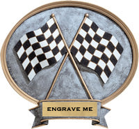 Racing Sport Legend Oval Trophies