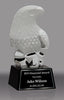 Crystal Eagle Bust Award on Black Crystal Base [CF17-6-7-EG-X]