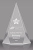 Ultra-Bevel Crystal Triangle Award [CFAPK-10-X]