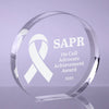 1 inch Thick Acrylic Orbit Award - 6 x 6.25 inch [A1ORB6-Q]