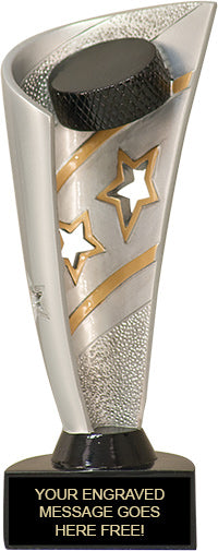 Hockey Banner Resin 3D Sport Trophy [RJBAN8-HK]