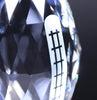 Faceted Crystal Football Award [CM341-FB]