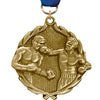 1.75 inch Boxing Wreath Medal [MP18-BX-G]