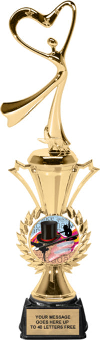 Dance Insert Holder Radiance Riser Trophy [TPWSBR-i-DC]