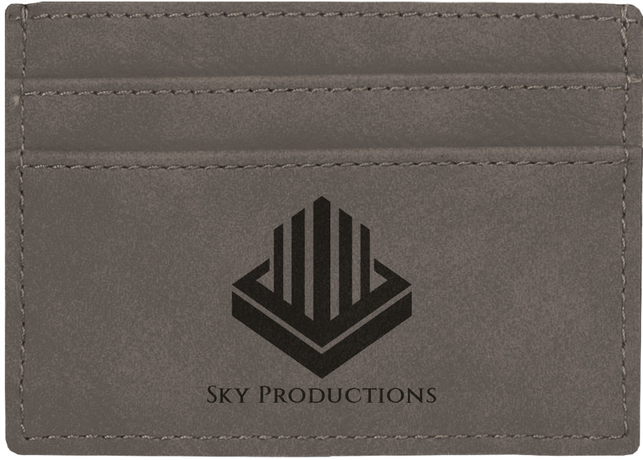 Gray Leatherette Money Clip [MCJ-386]