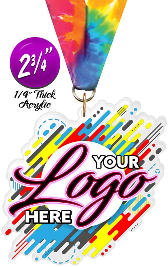 Custom Colorix-M Acrylic Medal - 2.75 inch [MXACR275-Q]