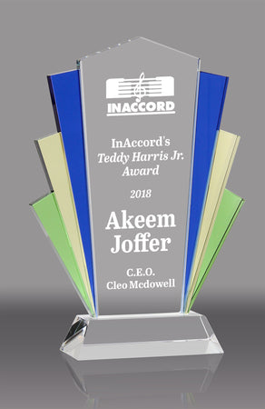 Colorful Glass Marquee Award [GCFA1]
