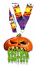 Jack-o-Lantern Costume Contest Colorix-M Acrylic Medal - 5 inch [MACR5-HLWN-JAKCOS-Q]