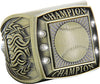 Championship Ring with Activity Insert- Baseball Gold [RGSJ-G-CHMP-BS]