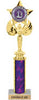 Winged Star Victory Custom Insert Trophy w/ Column - 12.5 inch [TXi12-J17]