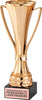 Plastic Fluted Bronze Cup - 12 inch [CM35-3-12-B]