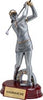 Modern Golf Silver Resin on Piano Finish Base - Female [SCRF-GLF2]