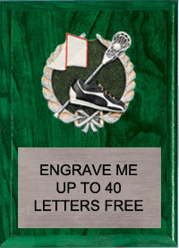 7"x9" Lacrosse Millennium Plaque [PMC79-LC]